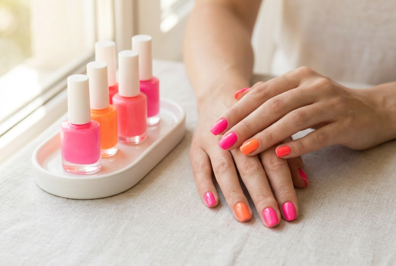 Esmaltes semipermanentes de neón: preparación de uñas y mejores métodos de aplicación