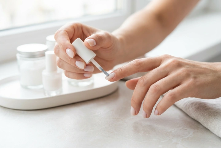 Base de manicura lechosa: unificación sutil del tono y reglas de aplicación