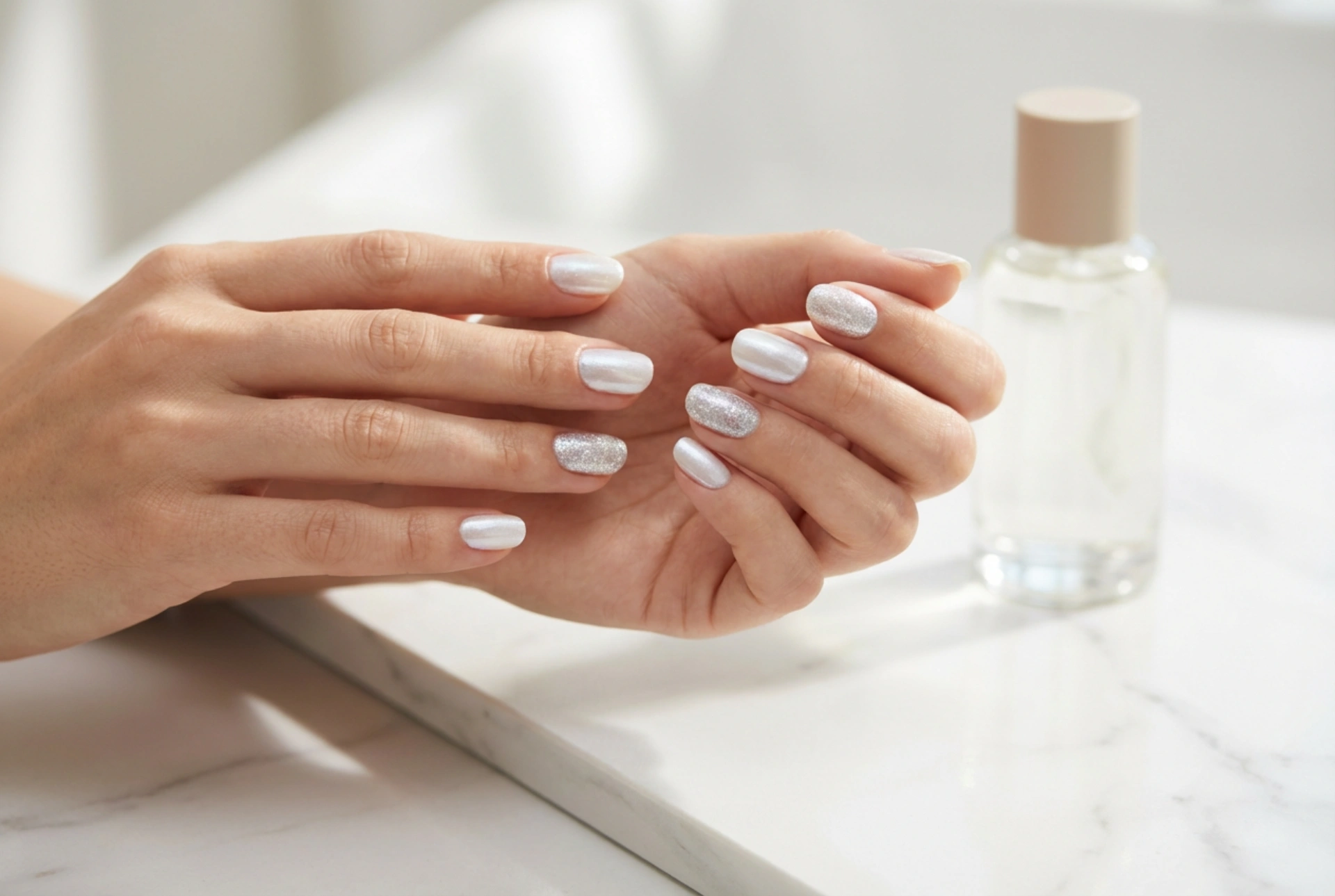 Esmalte semipermanente con purpurina: cómo lograr una cobertura total y una fácil retirada