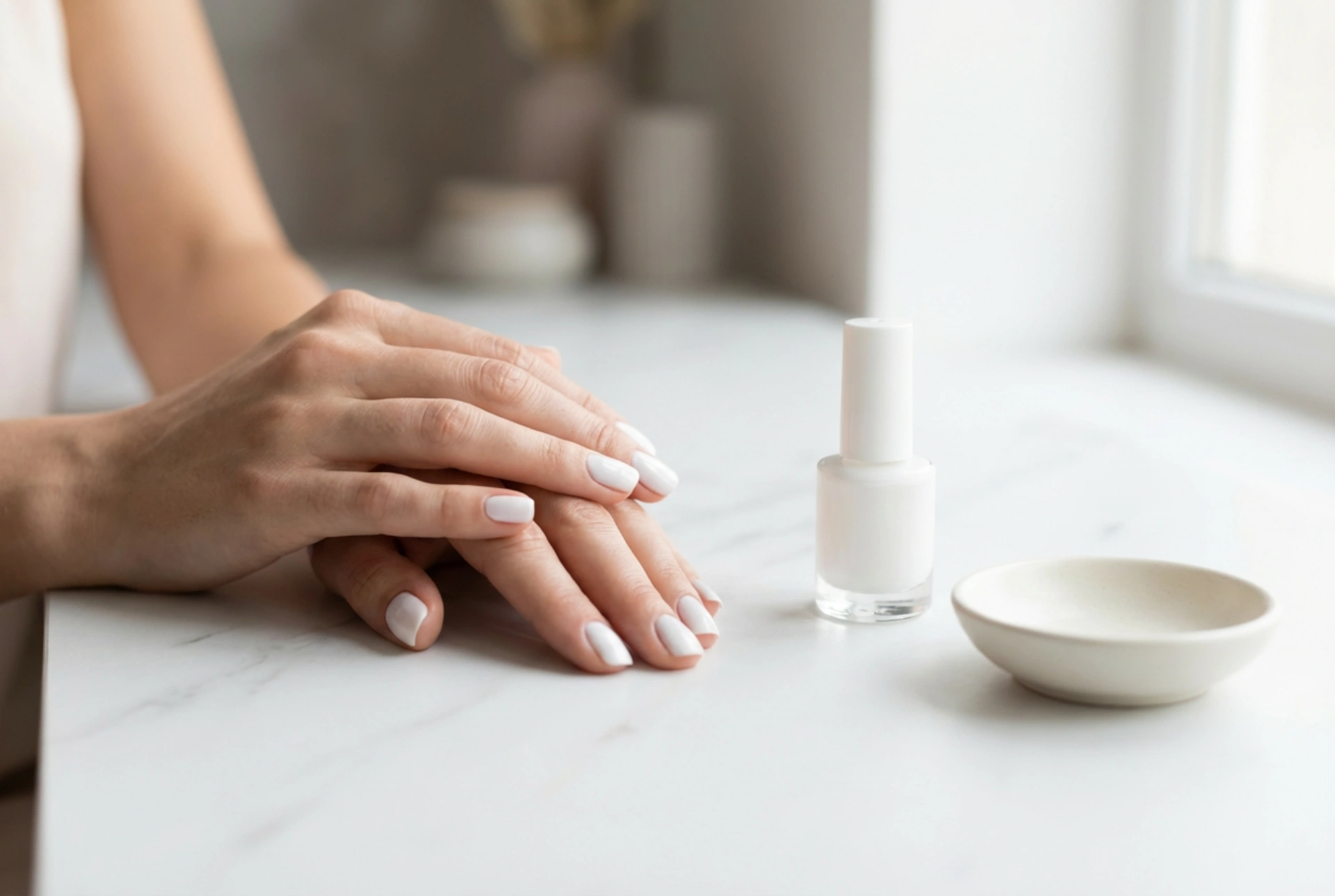 Esmalte blanco sin rayas: técnicas para una cobertura y brillo perfectos
