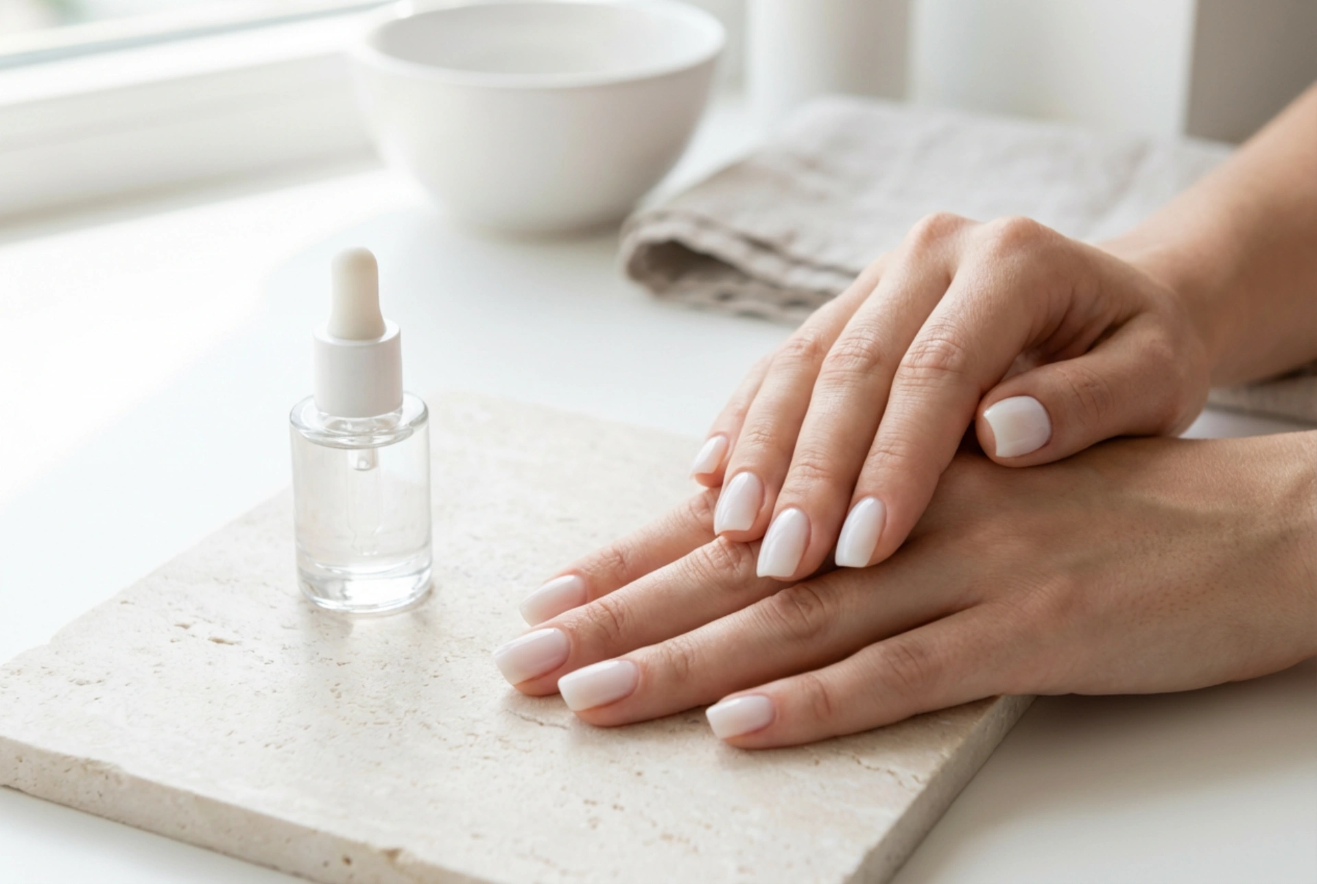 Manicura lechosa semipermanente: efecto 'milky nails' natural paso a paso