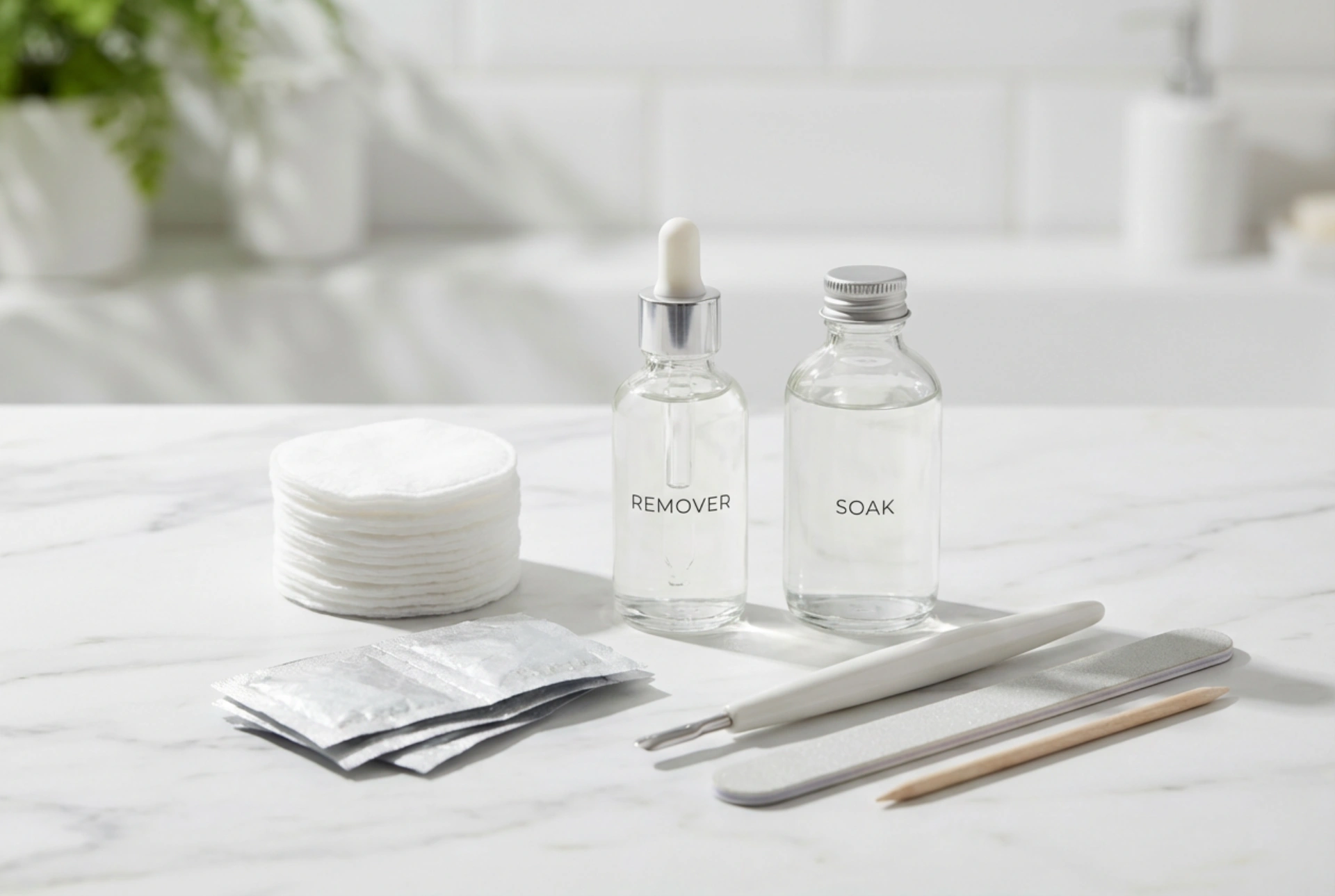 Accesorios y líquidos para quitar el esmalte semipermanente: elección, seguridad y técnica