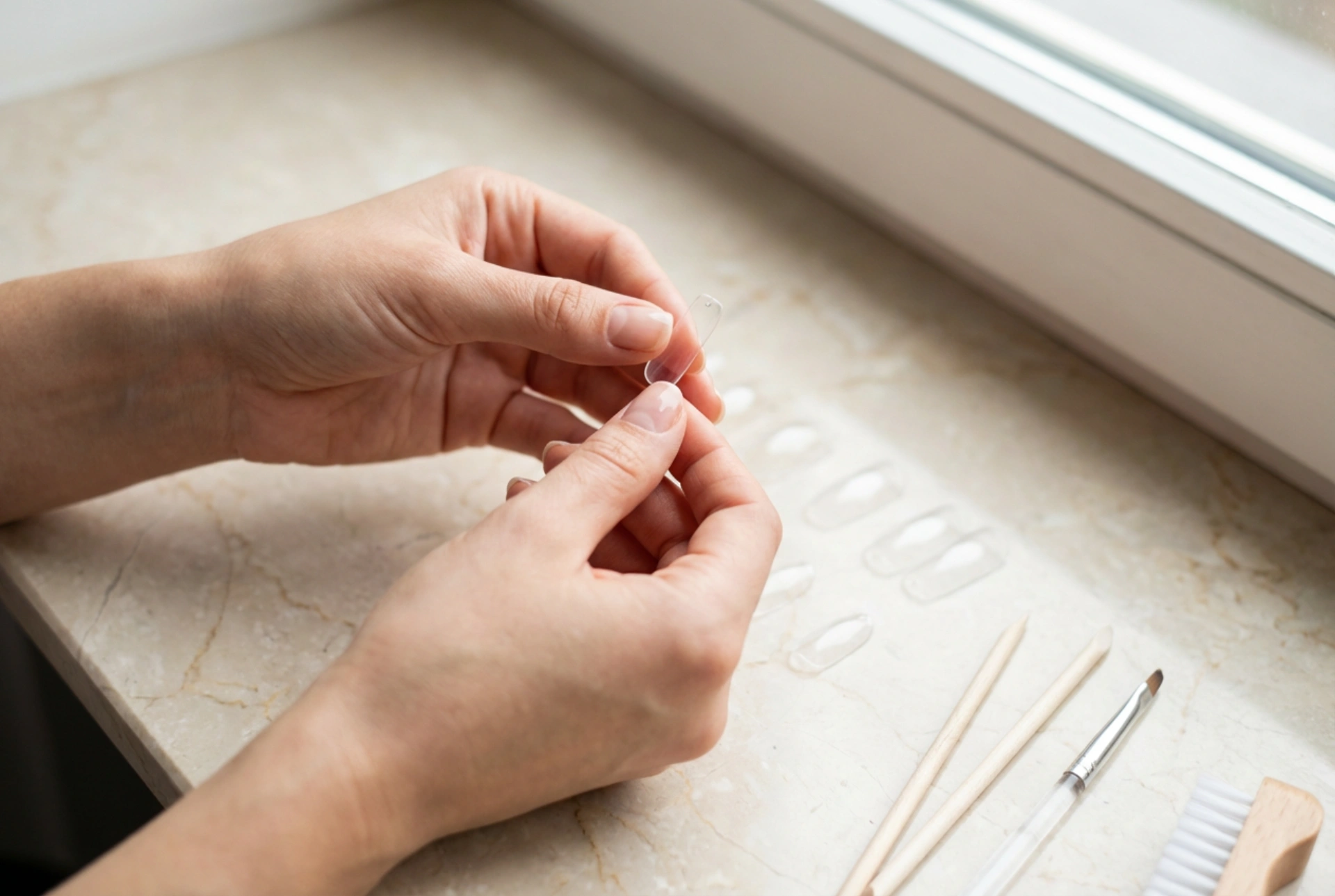 Tips de gel: cómo elegirlos, adherirlos y prepararlos antes de pintar