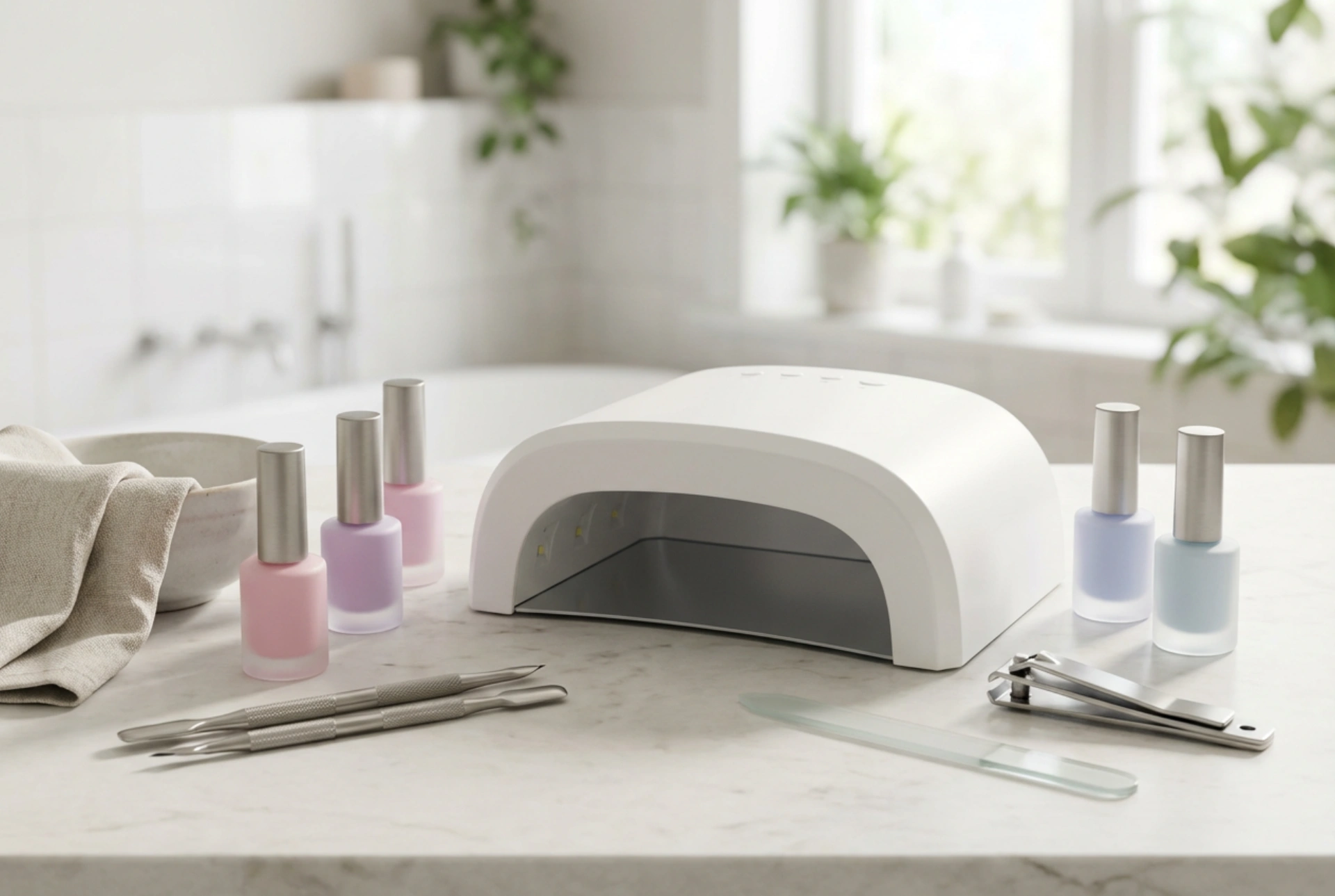 Lámparas UV para uñas: potencia, tiempo de curado y reglas de uso seguro