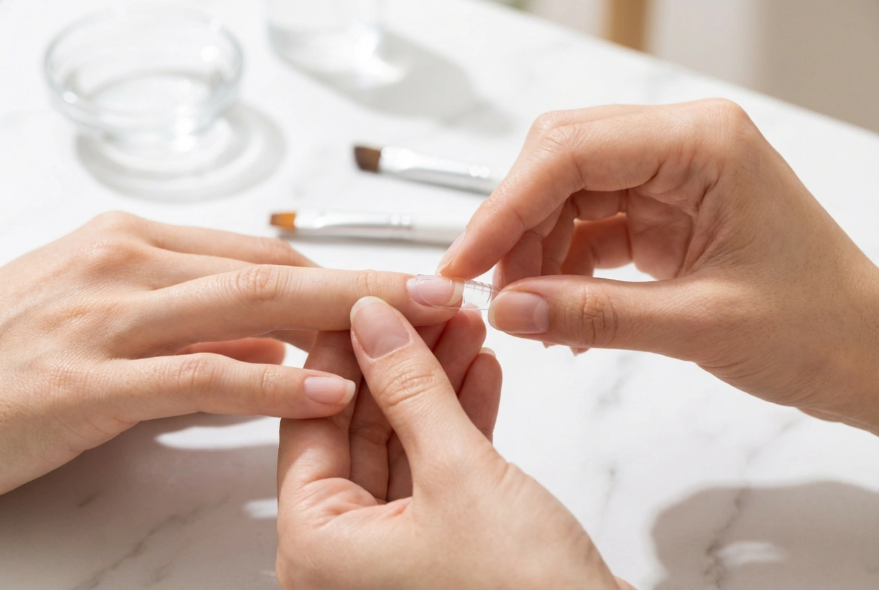 Plantilla para extensión de uñas: cómo ajustarla y colocarla correctamente