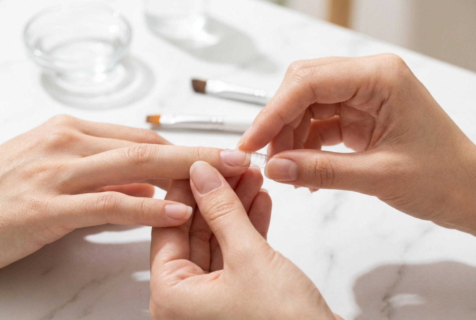 Plantilla para extensión de uñas: cómo ajustarla y colocarla correctamente