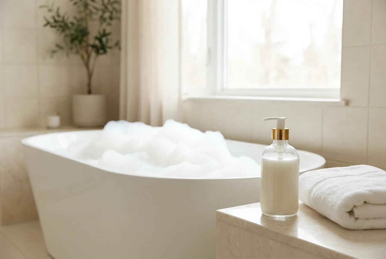 Baño de burbujas: cómo dosificar, crear espuma y cuidar la piel después del baño