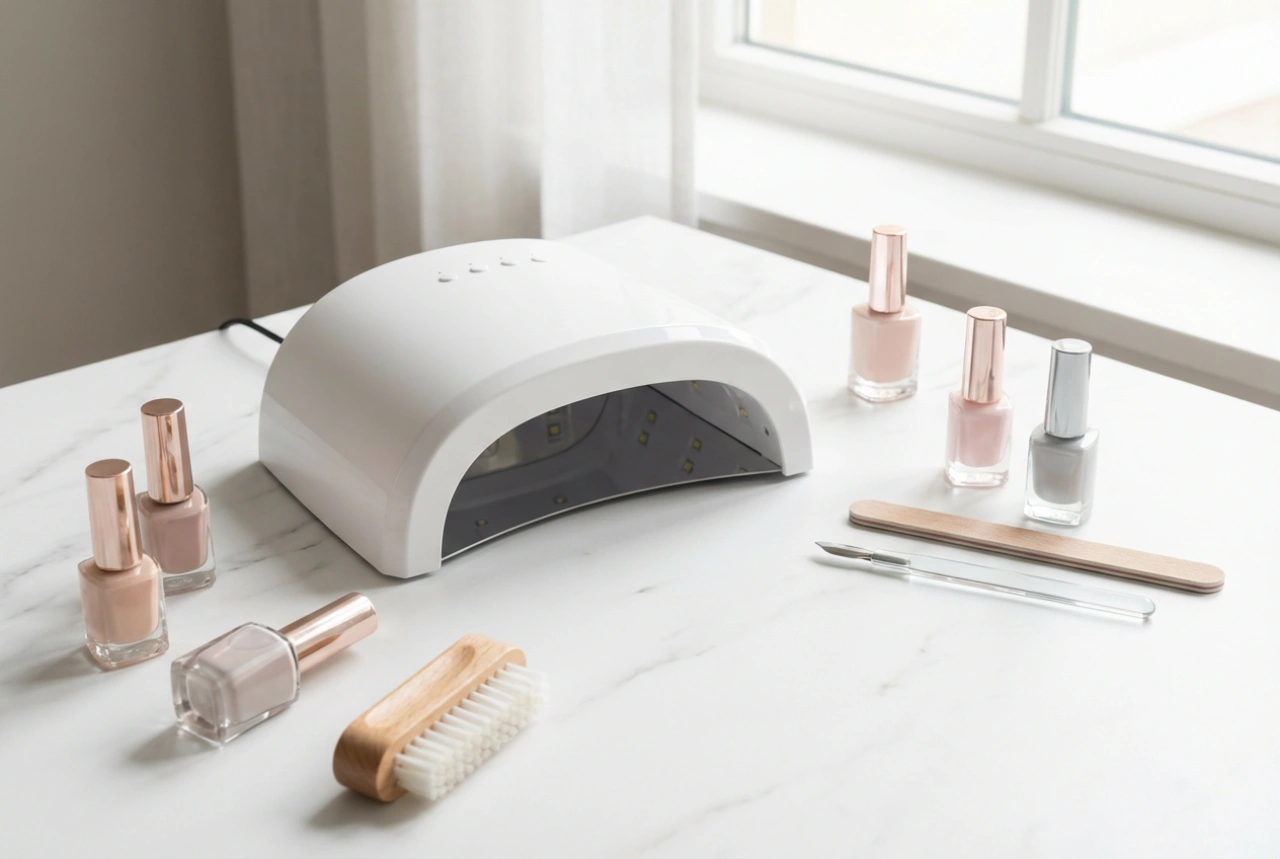 Kit de lámpara de uñas: qué comprar y cómo organizar el flujo de trabajo