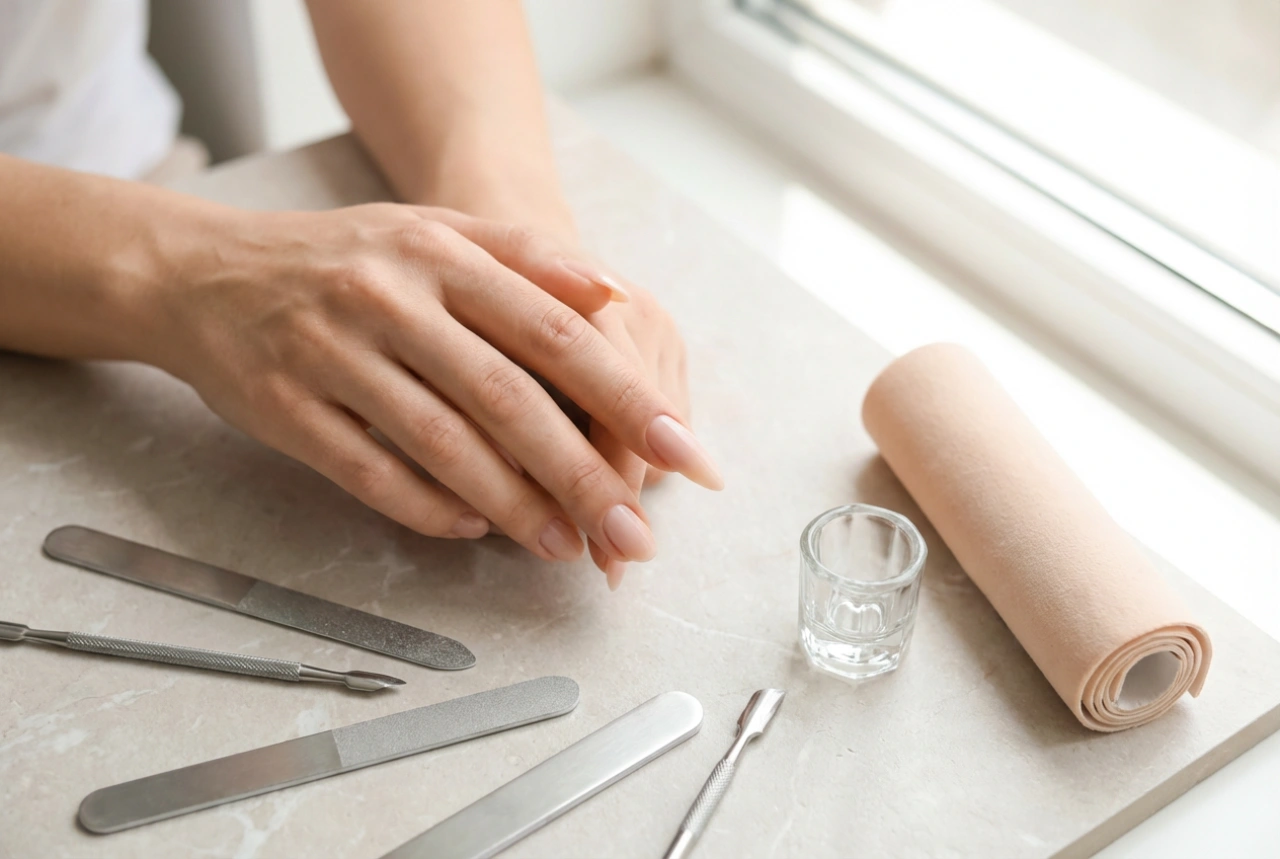 Extensión de uñas con molde paso a paso: preparación, construcción y limado