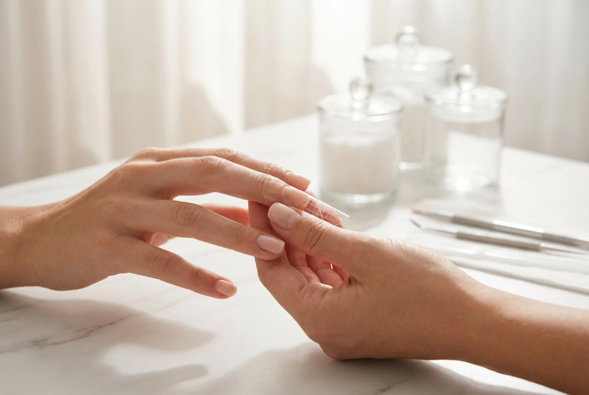 Moldes para extensión de uñas: cómo ajustarlos y usarlos para la construcción