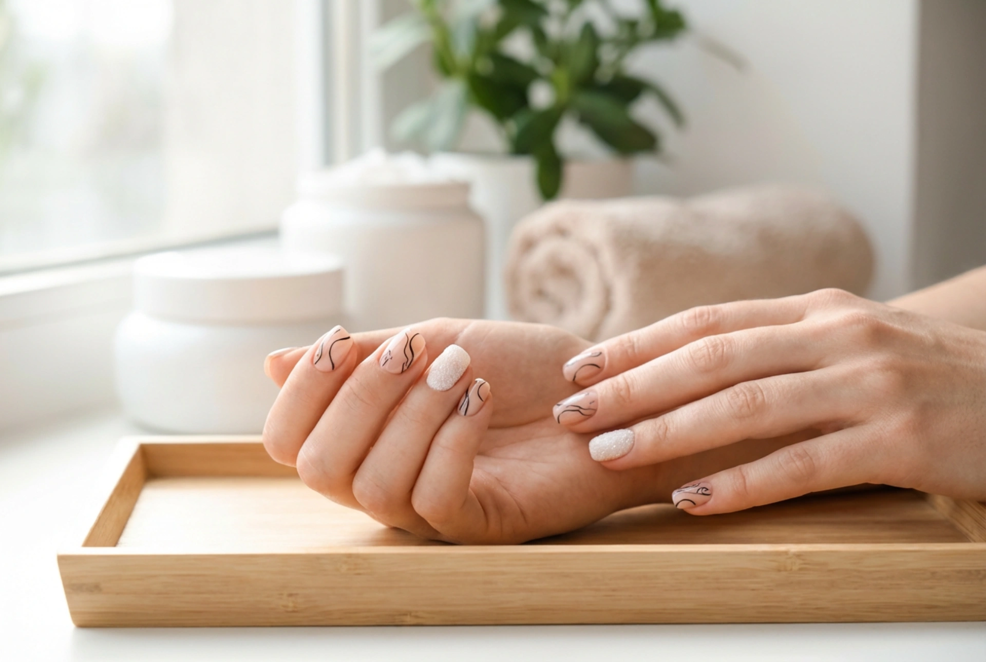 Gel de Decoración: Técnicas de Line Art, Efecto Azúcar y Fijación Sin Grietas