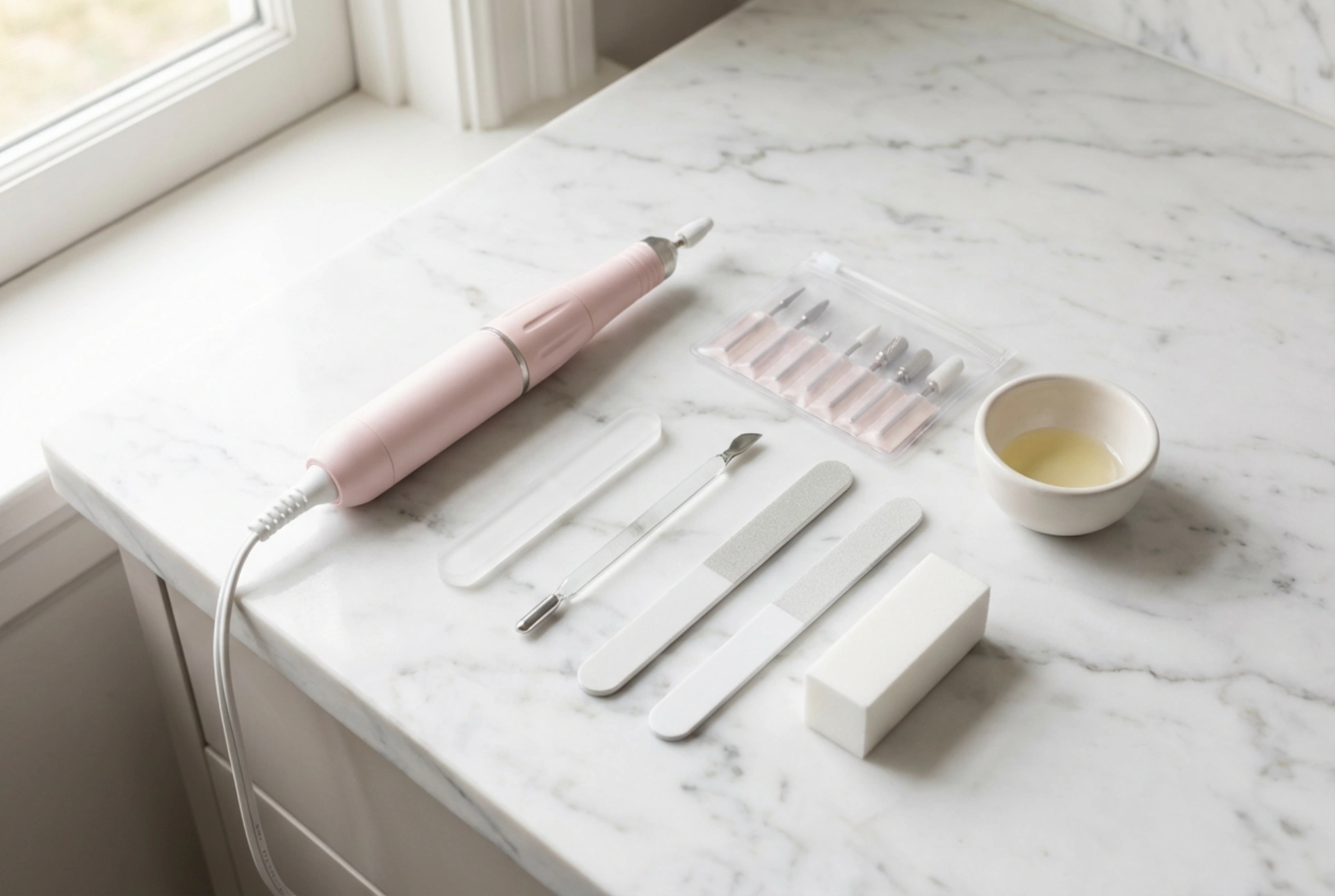 Torno de uñas rosa: cómo elegir un modelo y a qué prestar atención