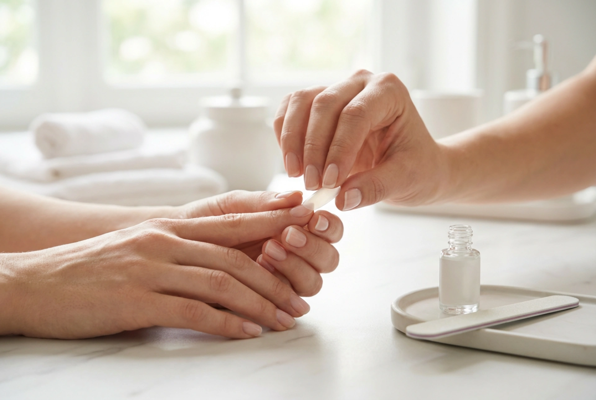 Uñas con tips: aplicación, modelado y retirada segura