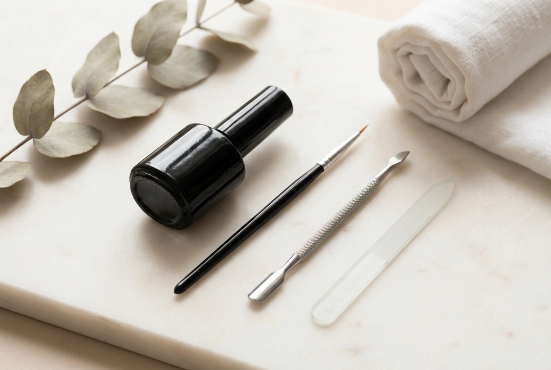 Uñas negras en los pies: cómo lograr un negro profundo y líneas perfectas