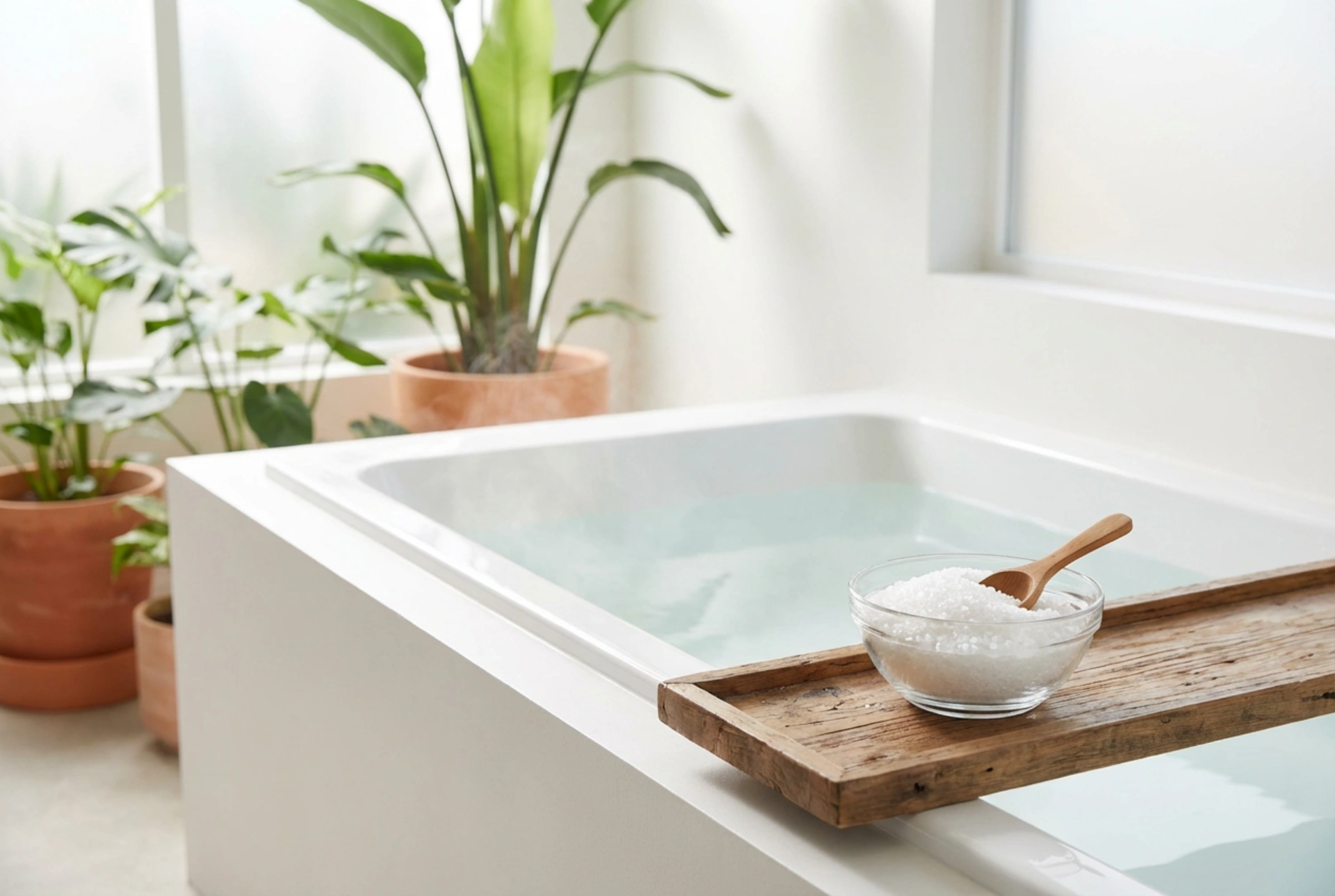 Baño con sal de Epsom en casa: proporciones, temperatura y tiempo de relajación