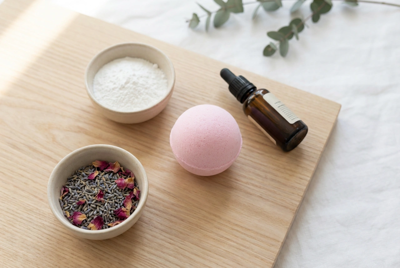 Bombas de baño naturales: ingredientes sencillos y método de preparación