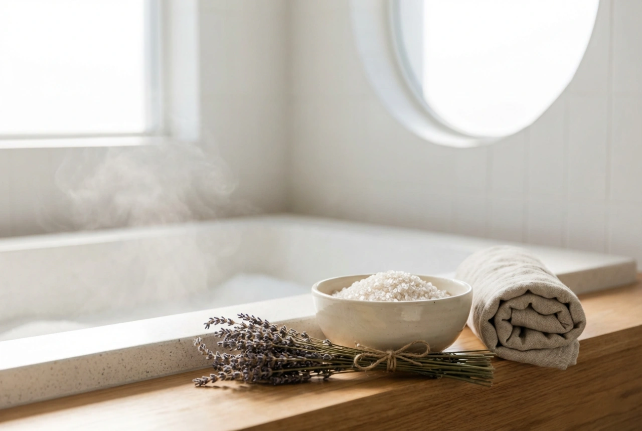 Sales de magnesio para el baño: un ritual relajante y aditivos sencillos