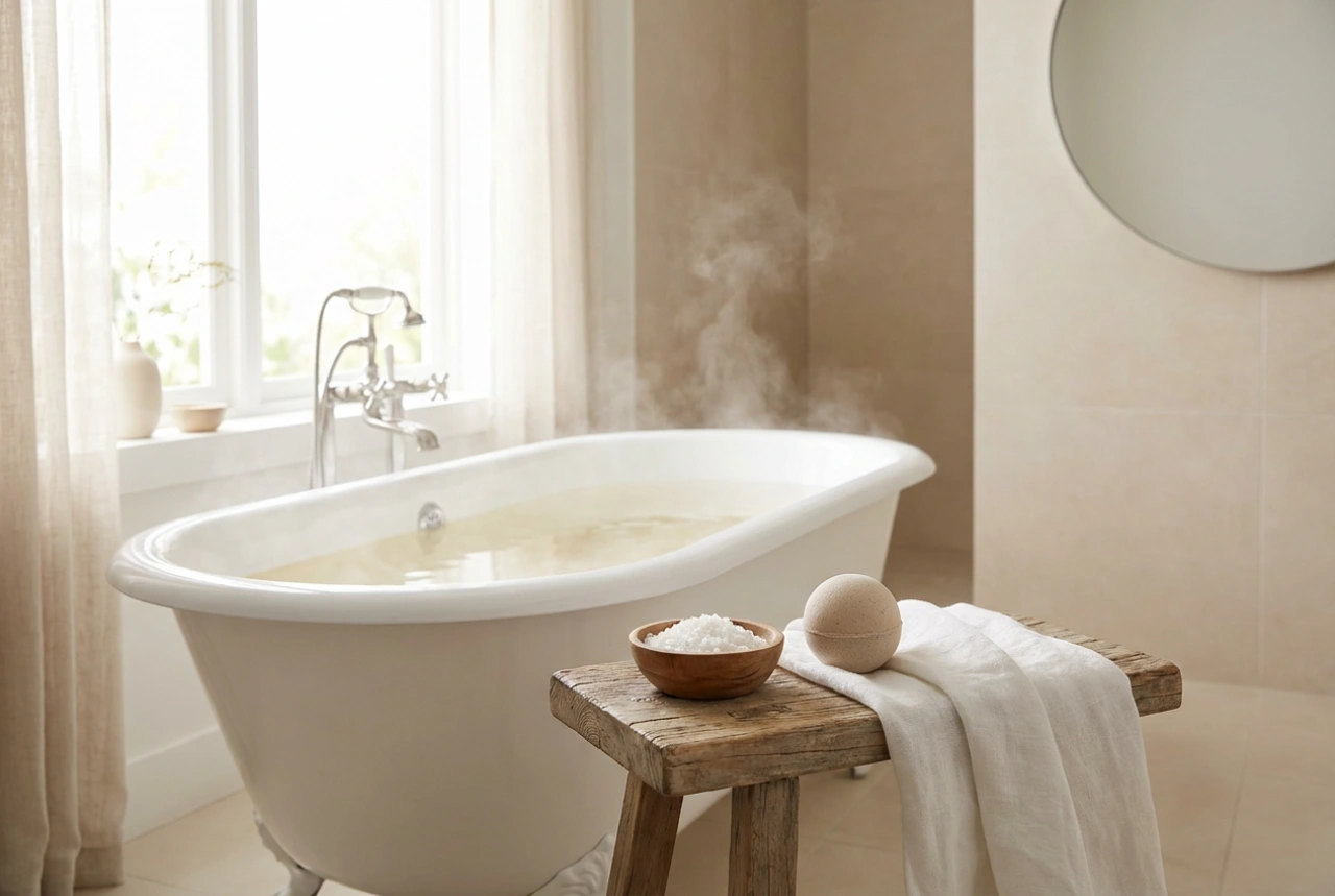 Sal marina para el baño: un ritual relajante y cuidado corporal
