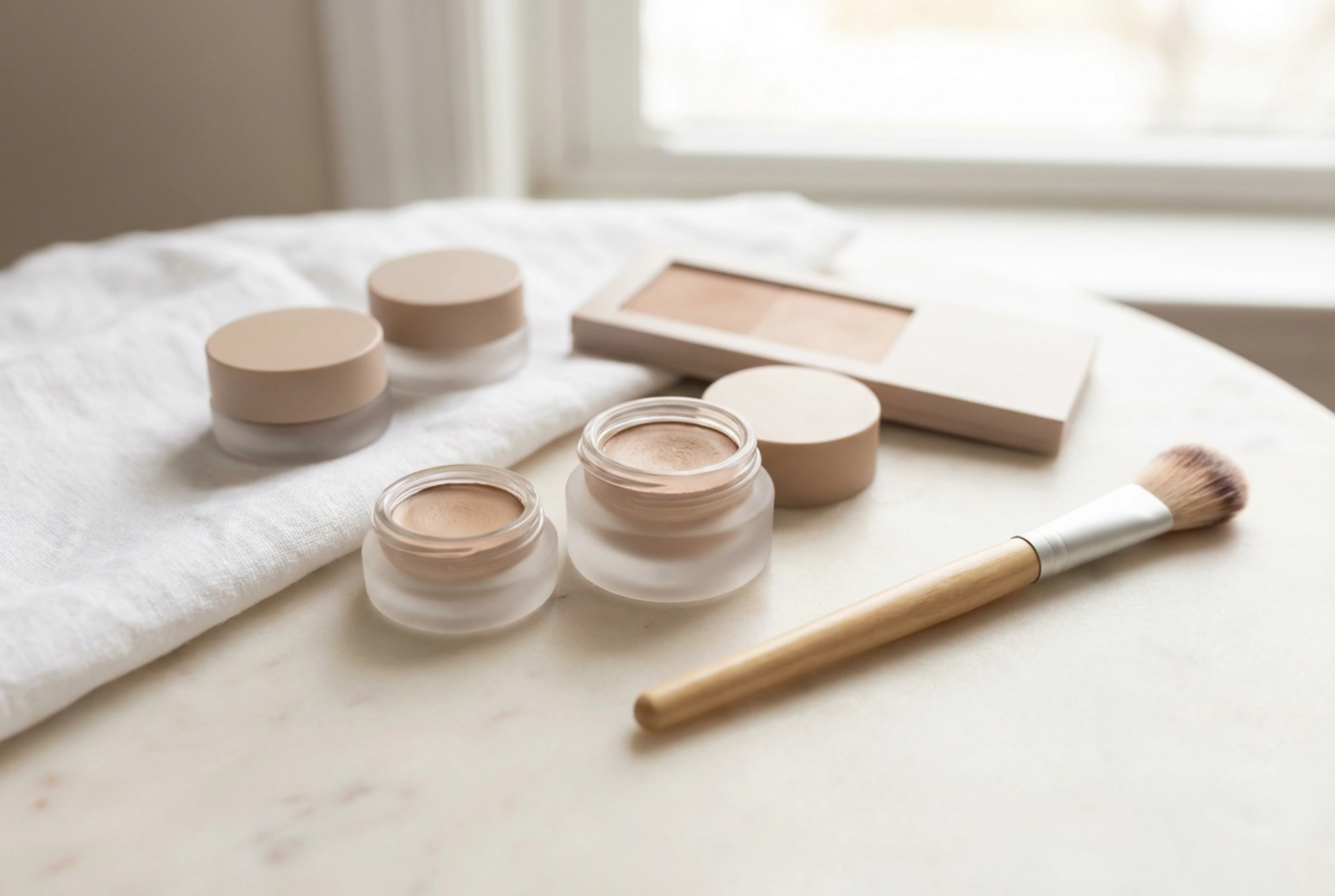 Sombra de ojos en crema: técnicas de aplicación rápida, fijación y combinación con sombras en polvo