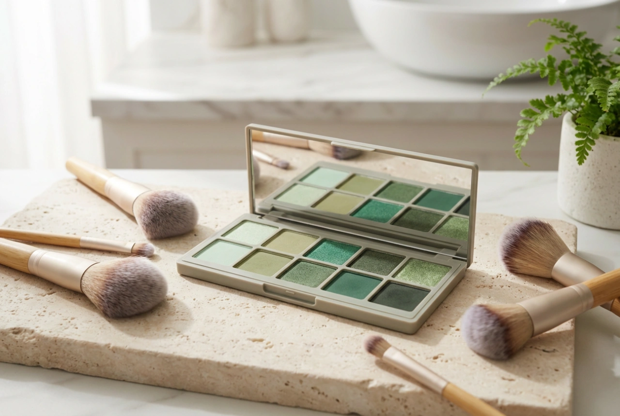 Sombras de ojos verdes: cómo elegir el tono y difuminar sin manchas