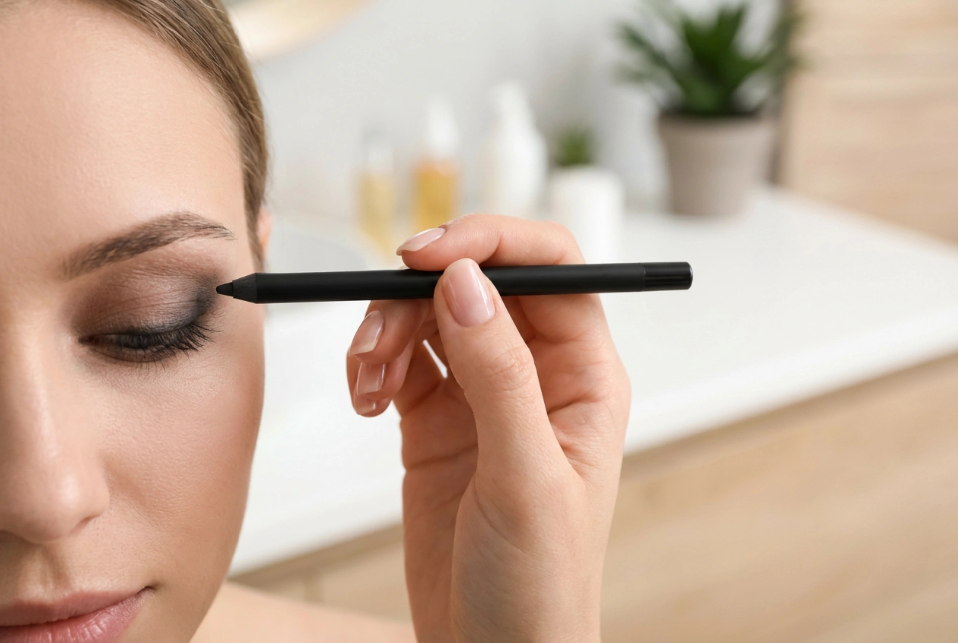 Lápiz de ojos negro: línea suave, tightlining y smokey para diferentes formas de ojos