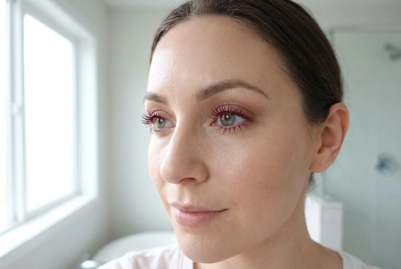 Máscara de pestañas roja: un toque atrevido, cómo dominarla y equilibrar el maquillaje