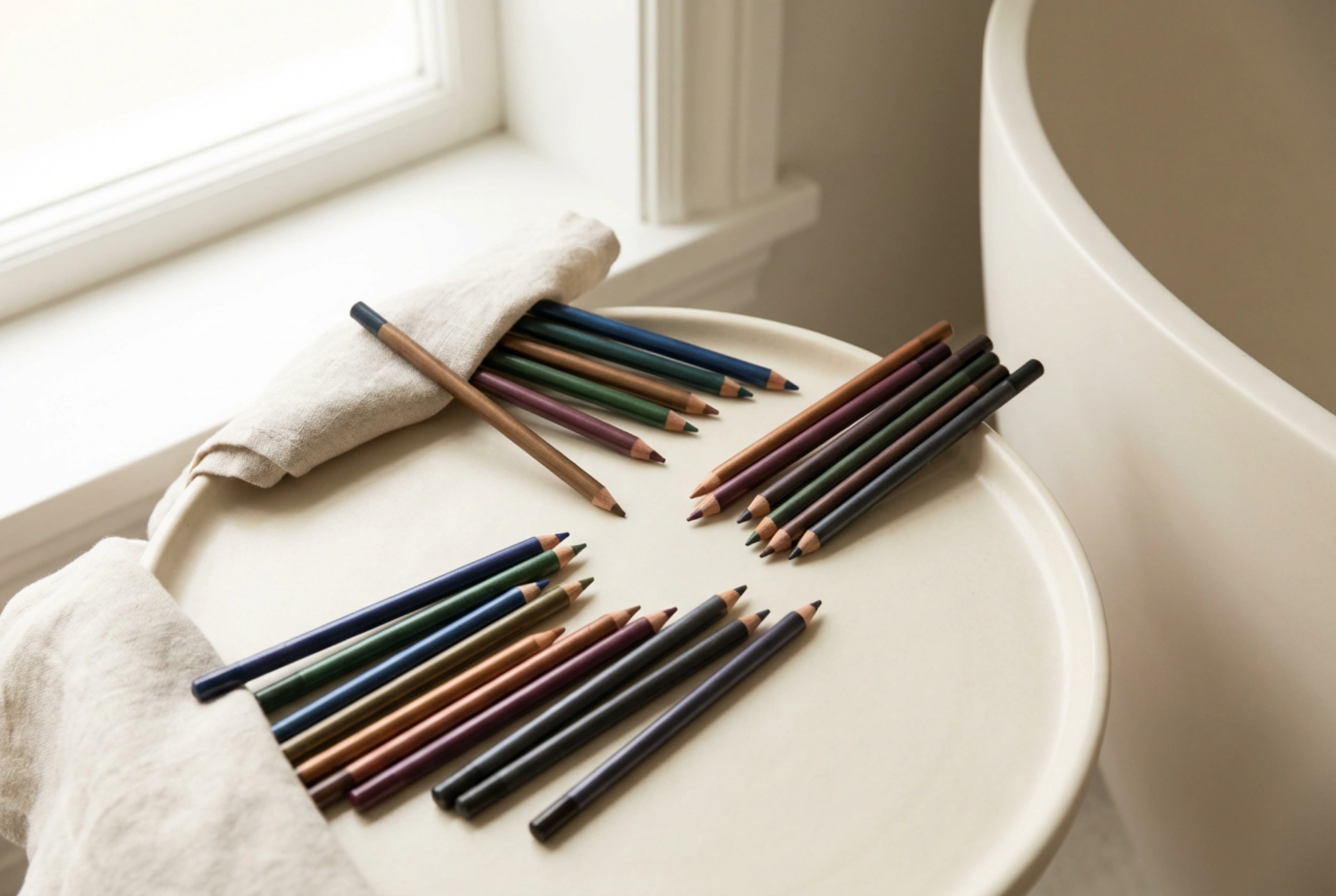 Lápices de ojos de colores: combinaciones armoniosas de color y aplicaciones duraderas