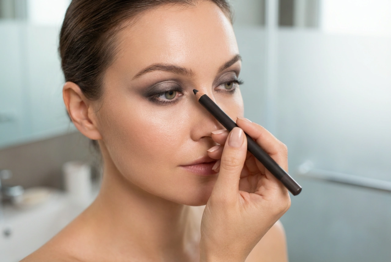 Lápiz de ojos grueso: maquillaje ahumado rápido y difuminado suave