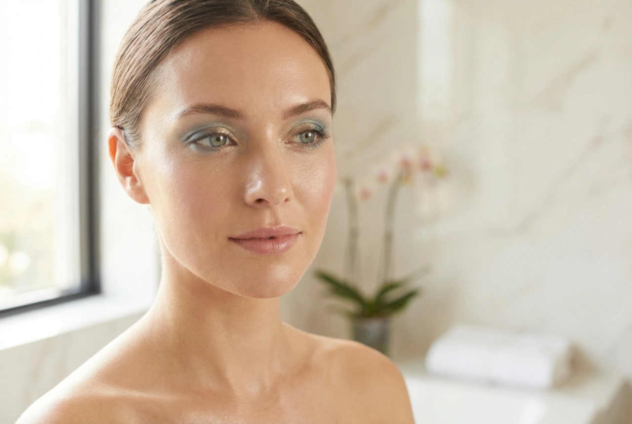 Maquillaje delicado para ojos azules: ligereza, luz y durabilidad