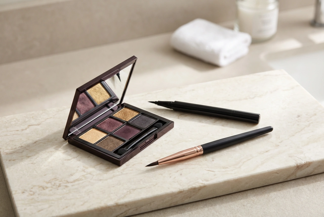 Maquillaje de ojos de noche: intensidad, brillo y larga duración sin desprendimiento