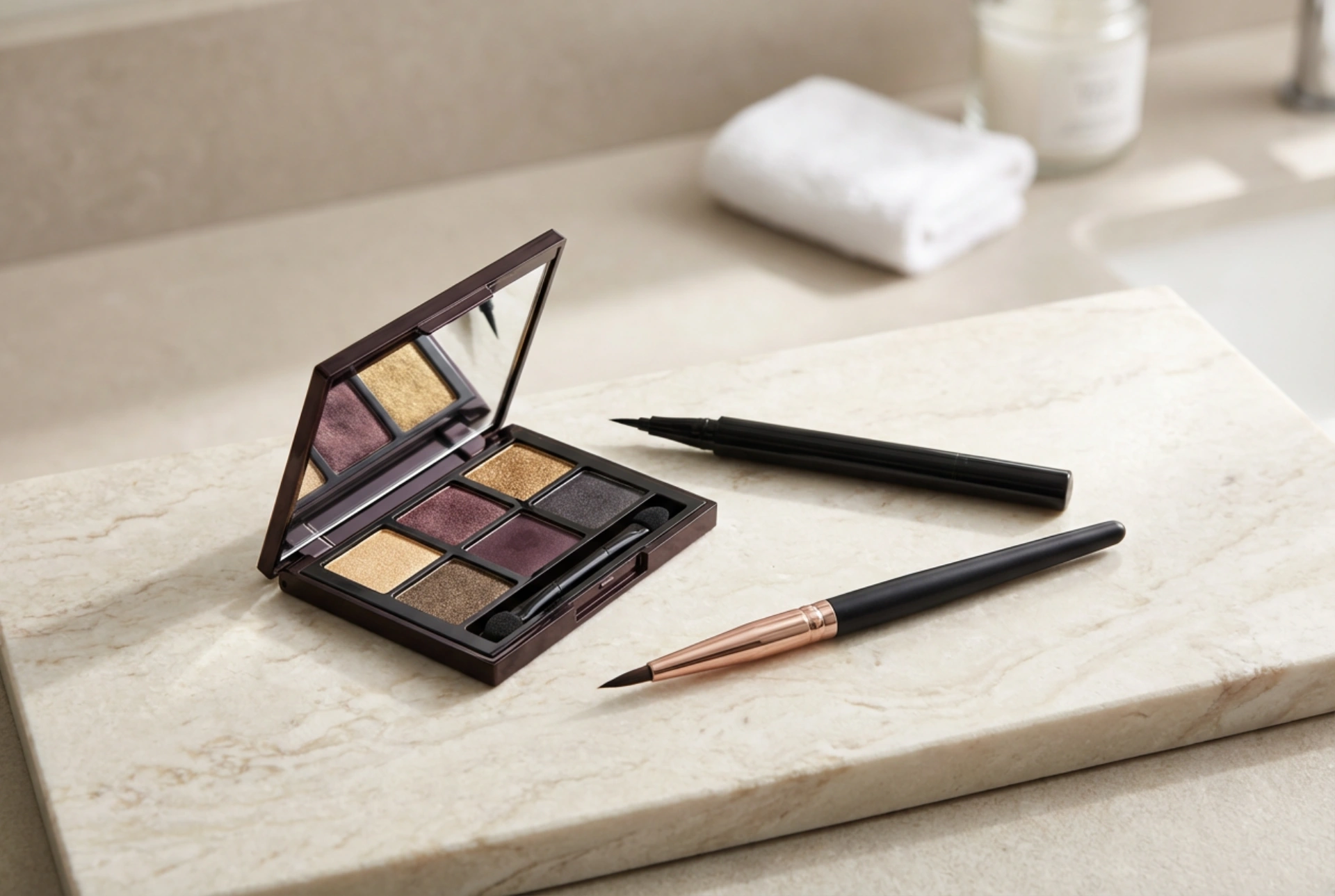 Maquillaje de ojos de noche: intensidad, brillo y larga duración sin desprendimiento