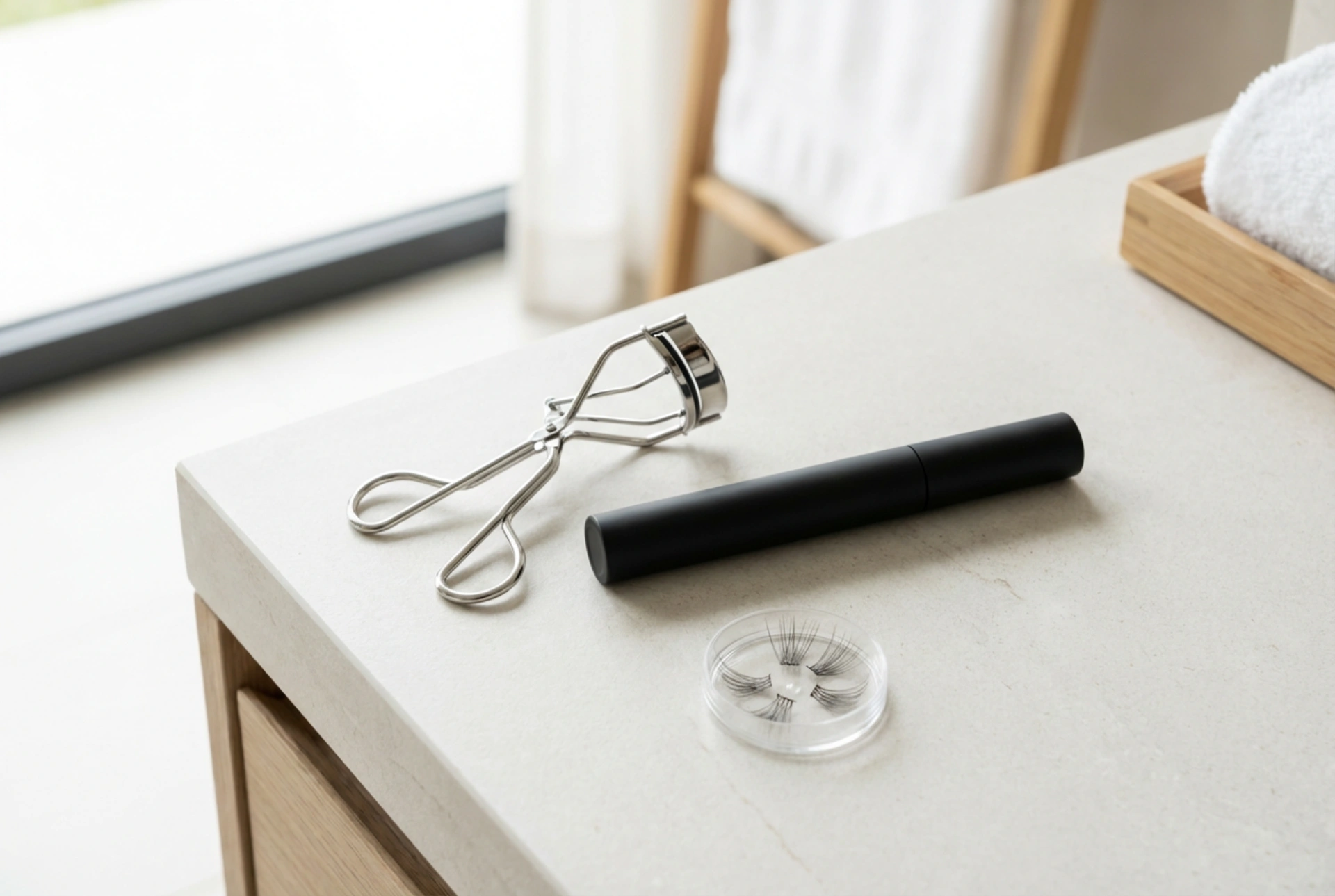 Cómo Estilizar las Pestañas en Casa: Rizador, Máscara y Acentos Postizos