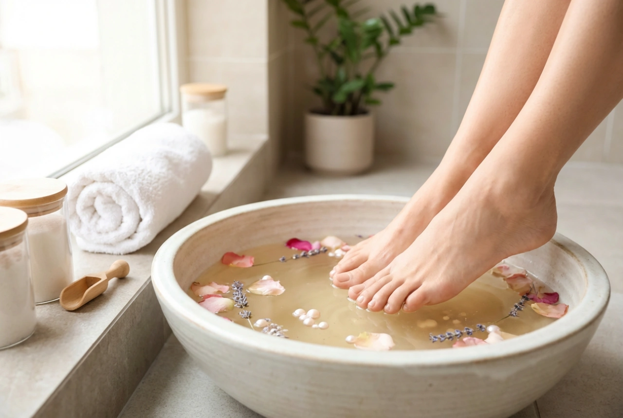 Pedicura SPA en casa: pasos relajantes, exfoliación, mascarilla y masaje