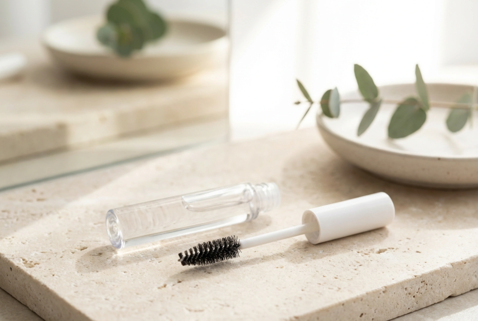 Gel de cejas transparente: fijación natural y estilización rápida