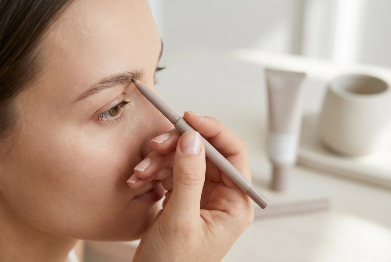 Lápiz de cejas para rubias: cómo elegir el tono y dibujar vello natural