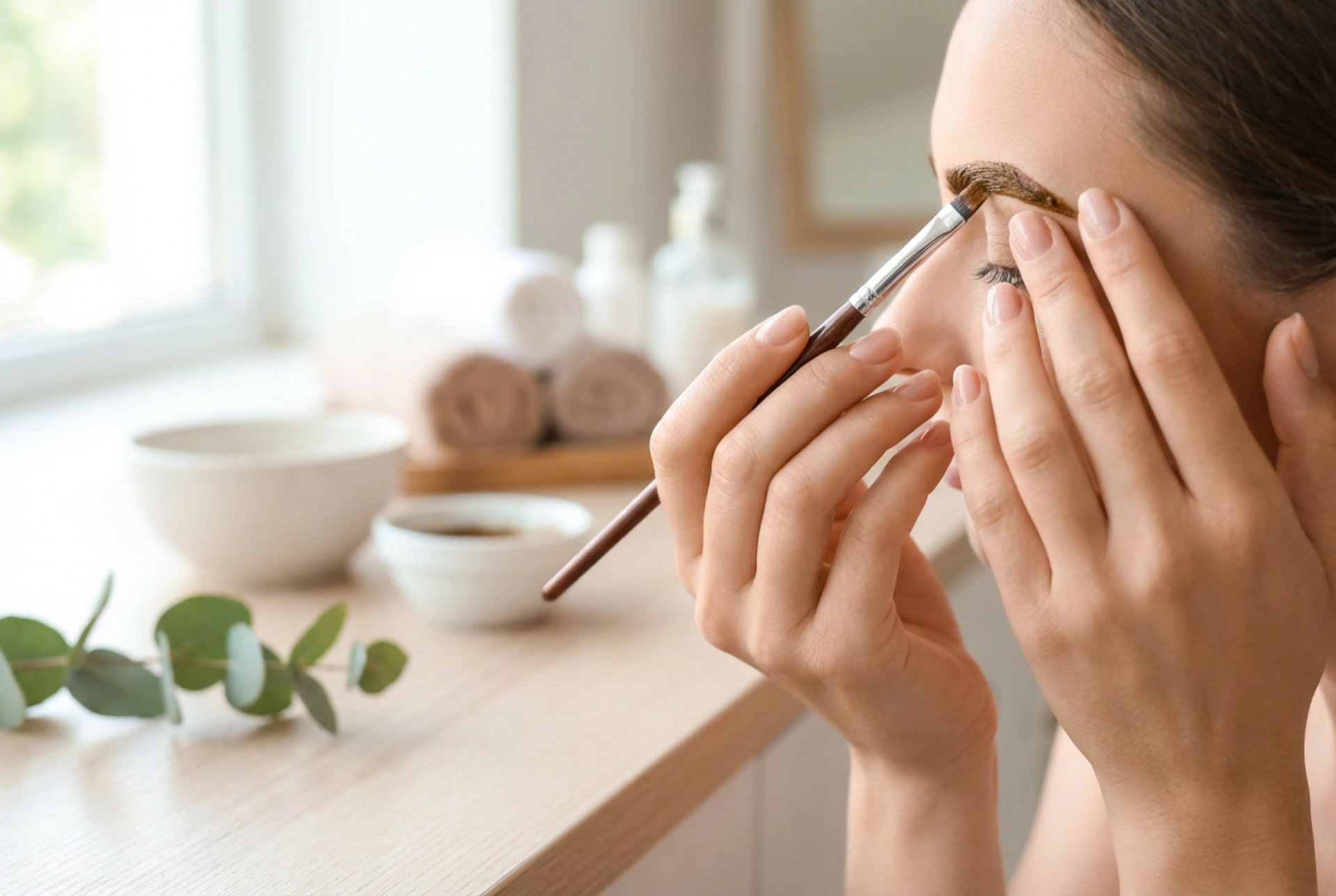 Henna en las cejas: cómo obtener un color uniforme y una línea natural