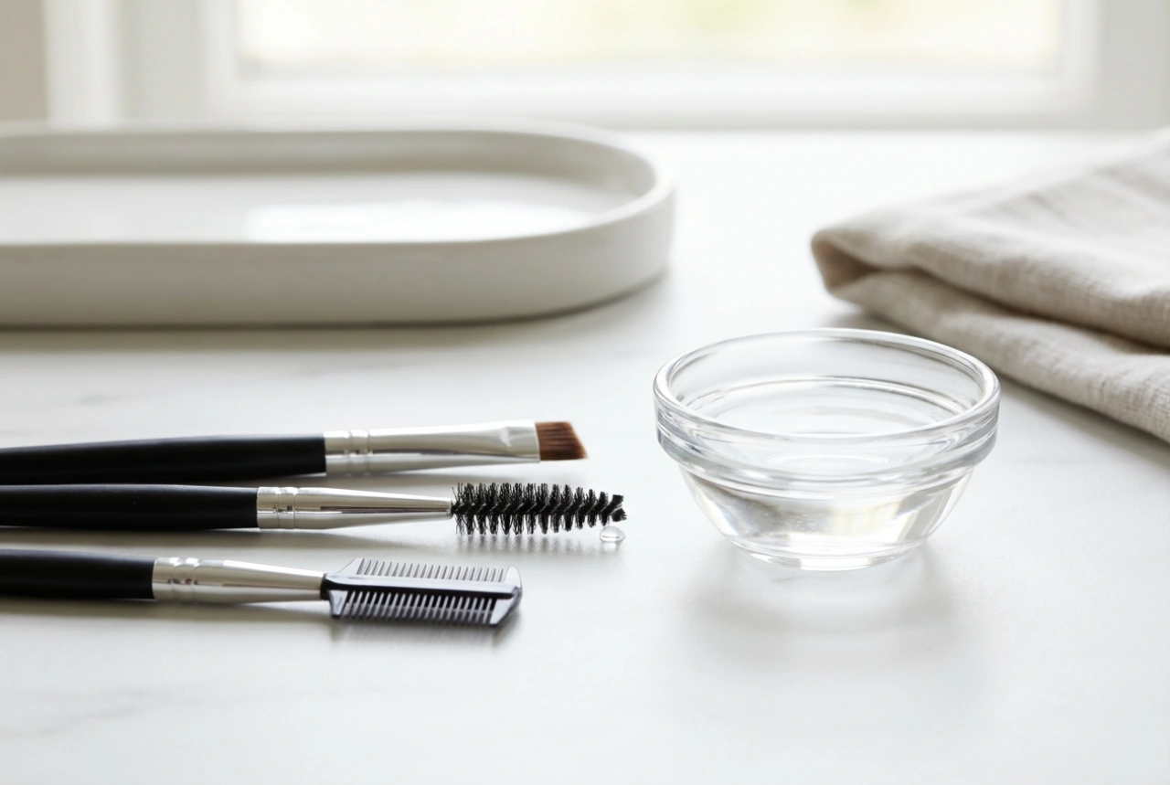 Pinceles para cejas: cuáles elegir y cómo limpiarlos para un trazo preciso