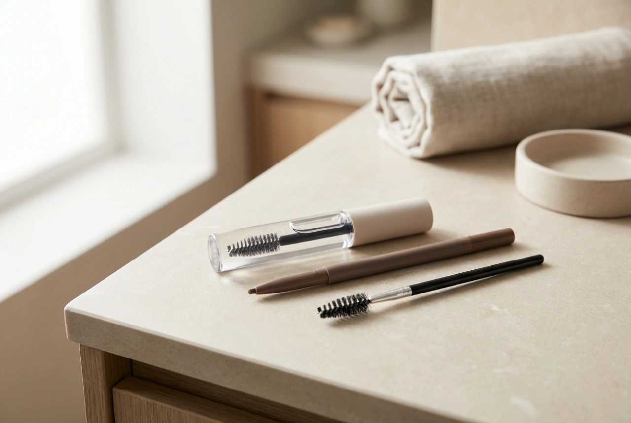 Kit de estilismo de cejas: paso a paso desde el peinado hasta la fijación