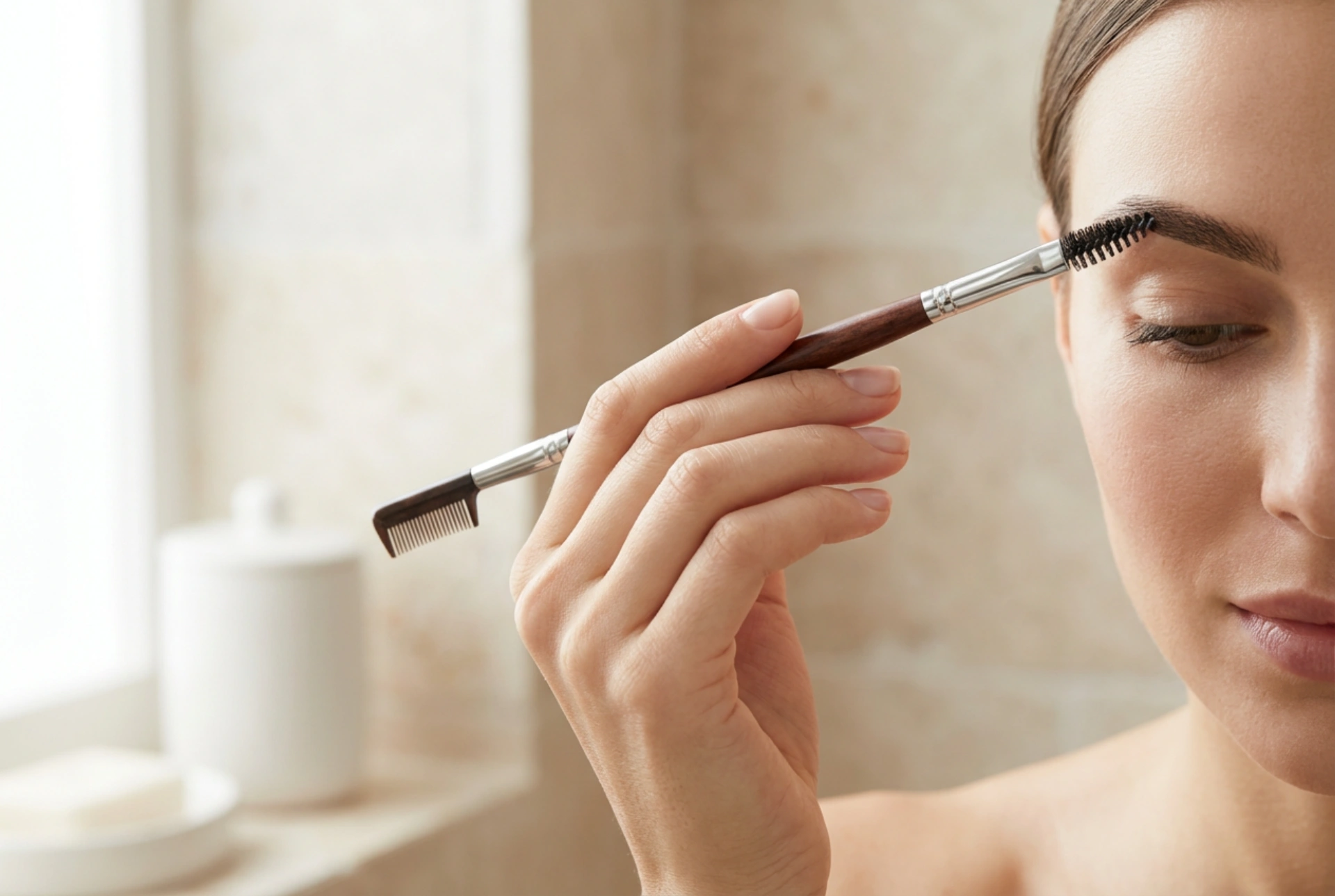 Peine para cejas y pestañas: cómo peinar los vellos y combinarlo con un cepillo