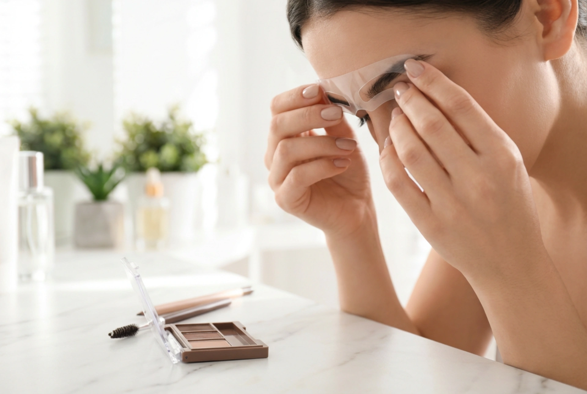 Plantillas para cejas: cómo ajustarlas y maquillarlas sin un efecto exagerado
