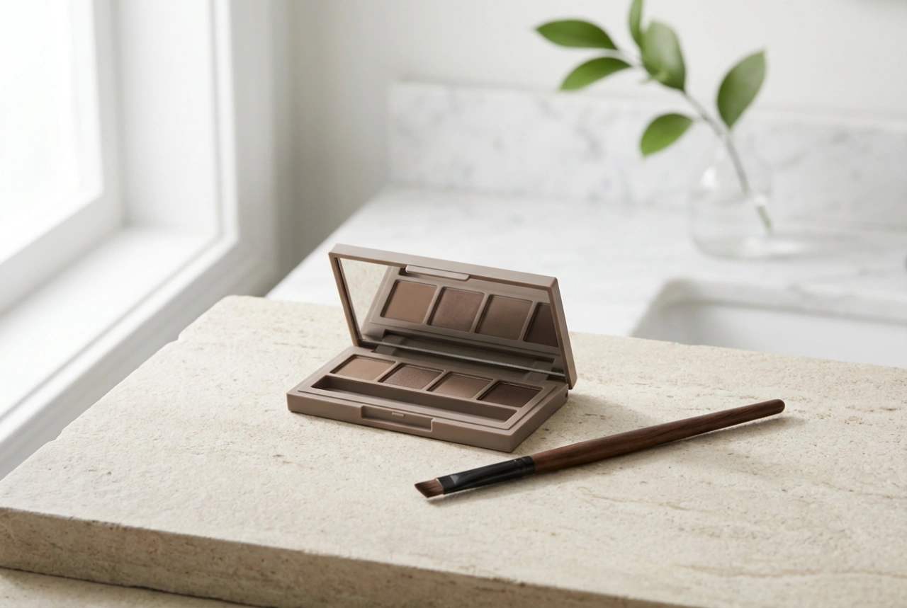 Paleta de sombras para cejas: selección de colores y técnicas de sombreado del arco
