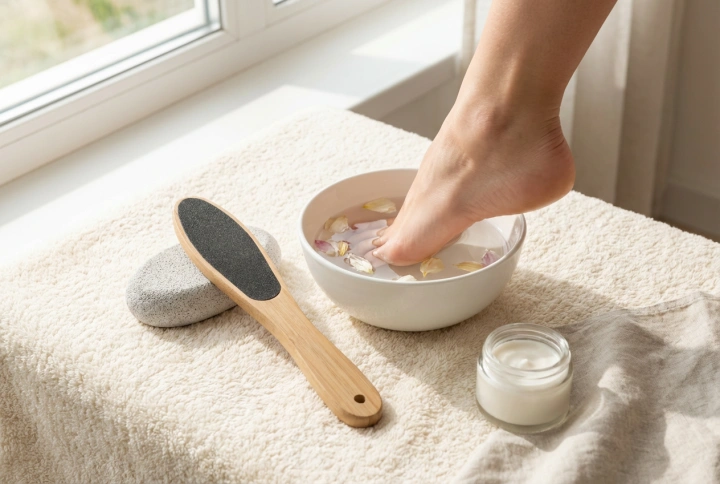 Limas para talones: alisado eficaz e higiene de las herramientas