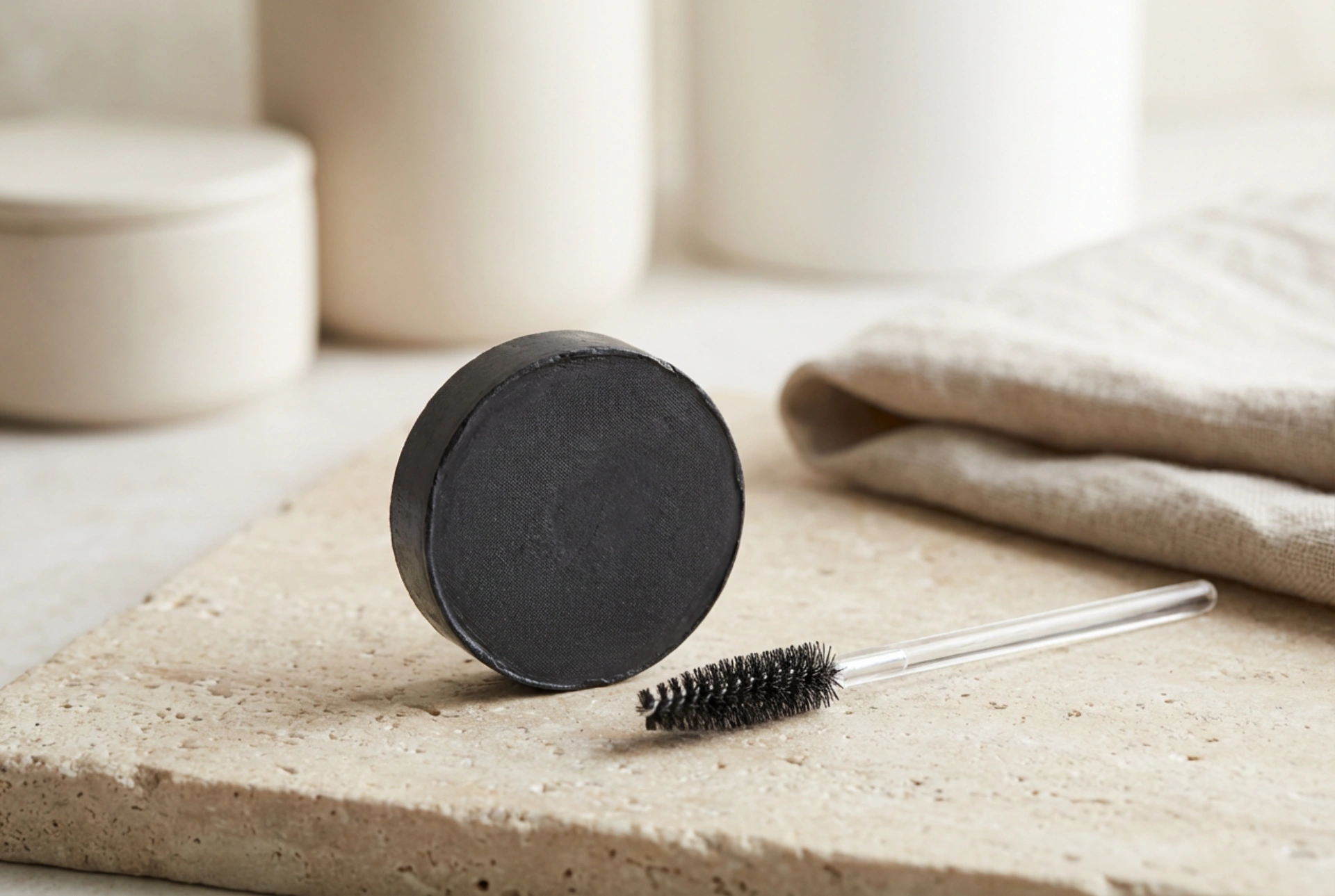 Jabón negro para cejas en la práctica: aplicación, selección y fijación