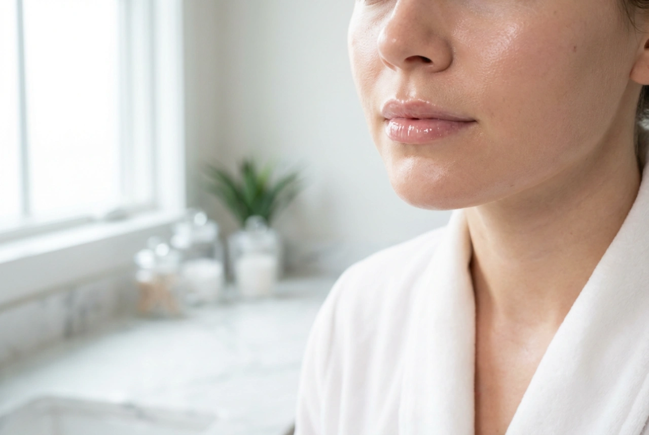 Brillo de labios transparente en el maquillaje minimalista: cómo conseguir un efecto fresco