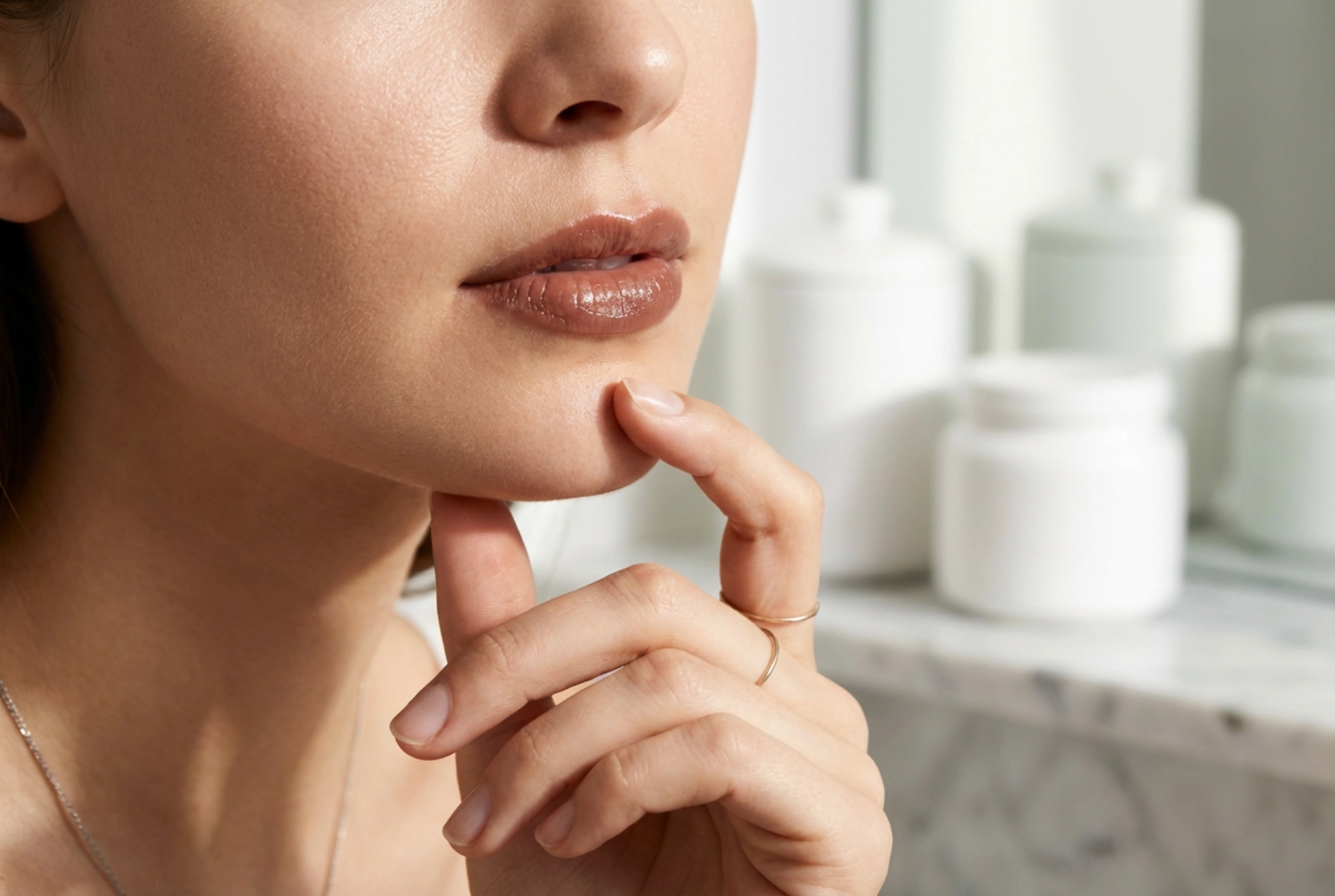 Brillo de labios marrón para el día a día: un maquillaje ligero que no oscurece