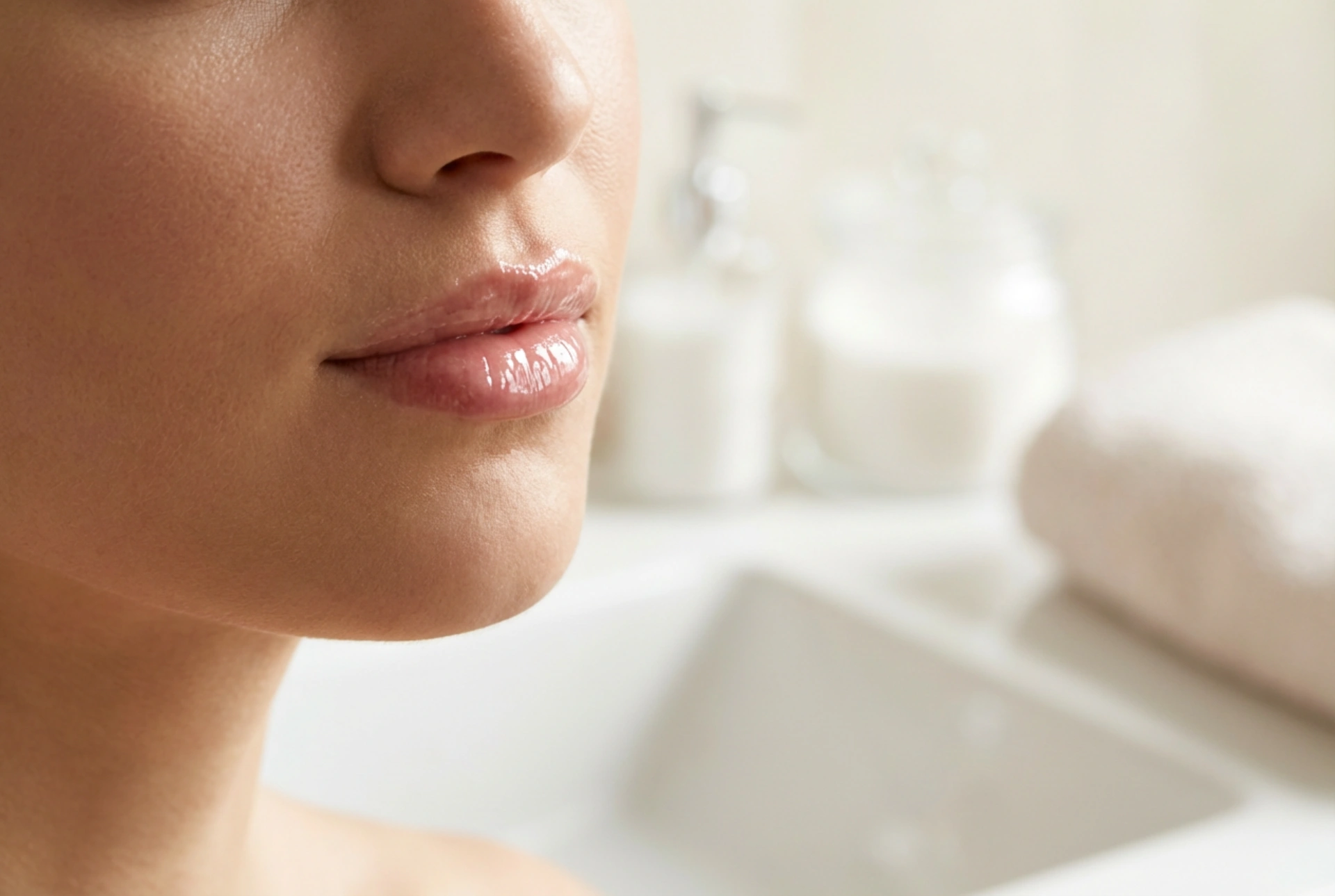 Brillo de labios transparente: cómo definir la forma y lograr un acabado luminoso