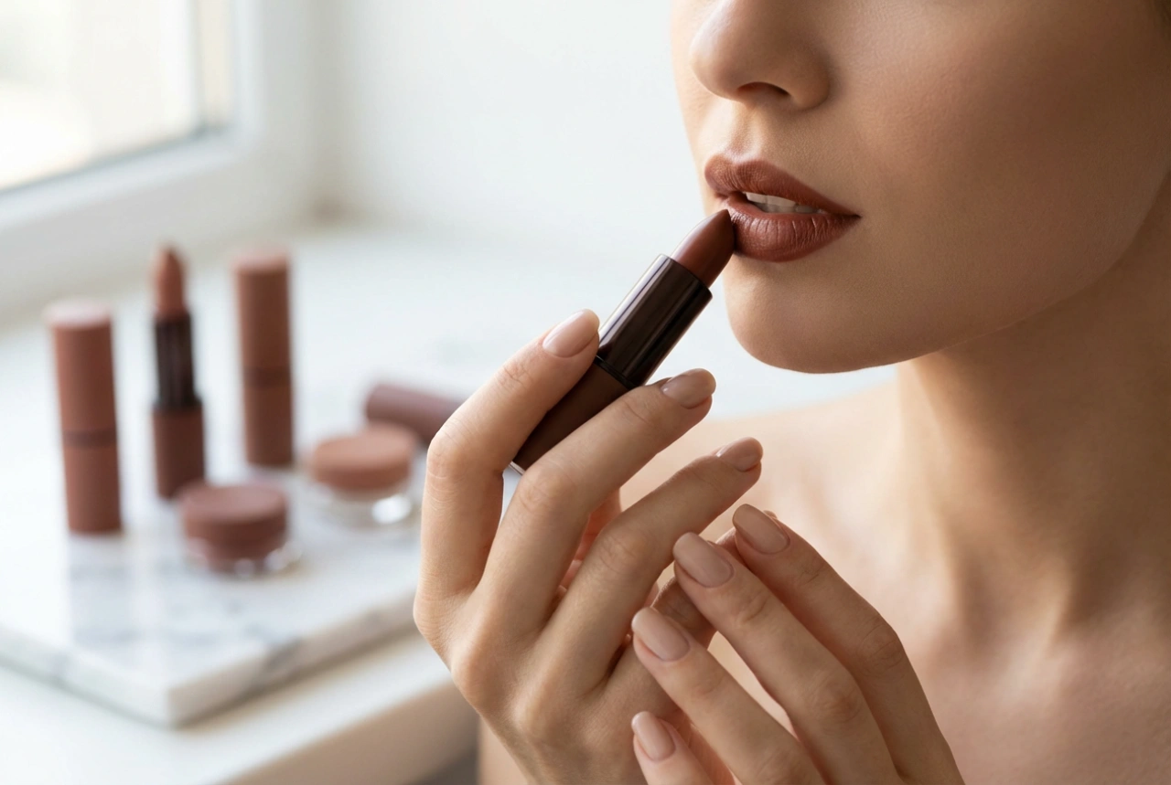 Labial marrón: cómo elegir el tono según tu piel y lograr un maquillaje preciso