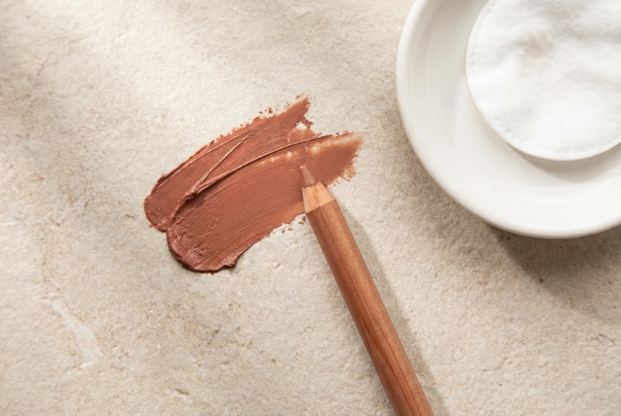 Delineador de labios marrón: contorneado, relleno y transiciones suaves
