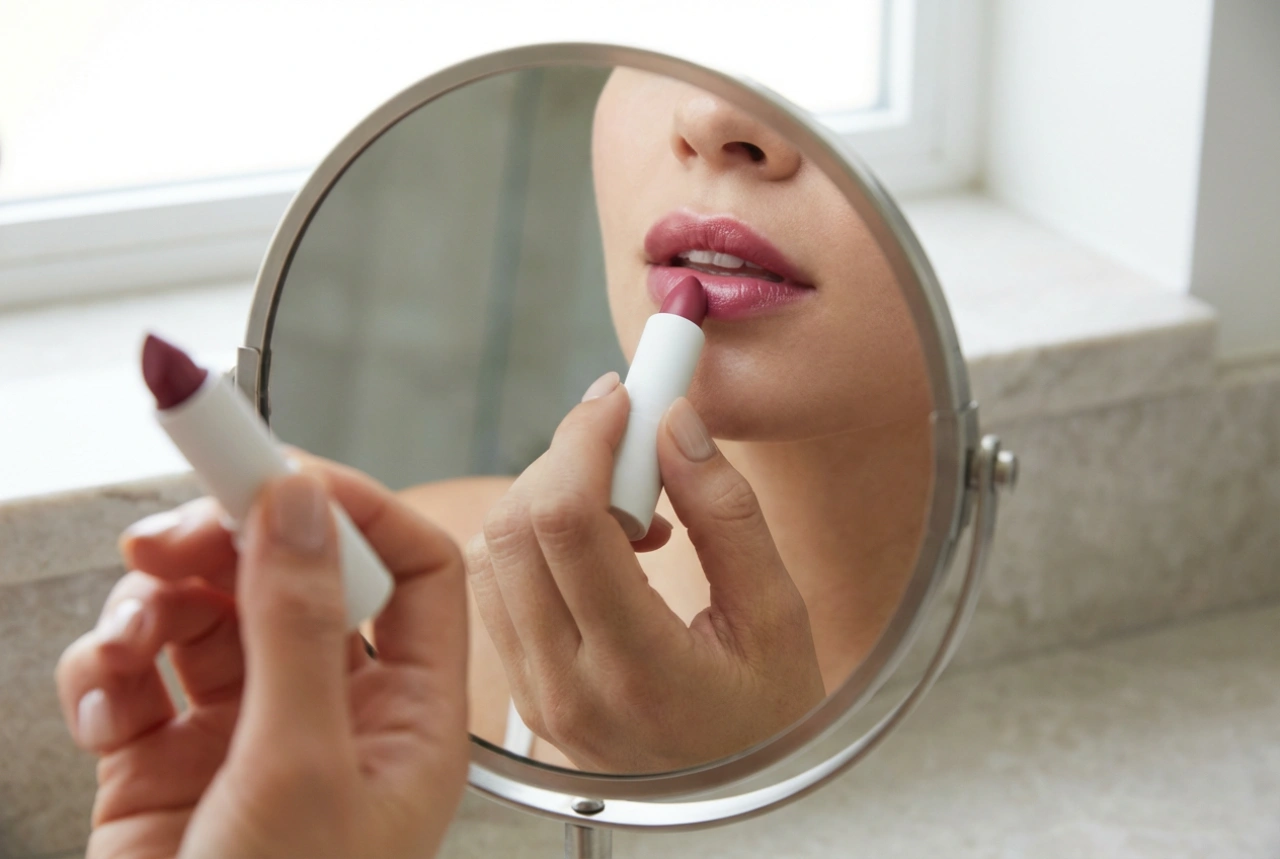 Pintalabios hidratante sin manchas: preparación de los labios, aplicación y retoques