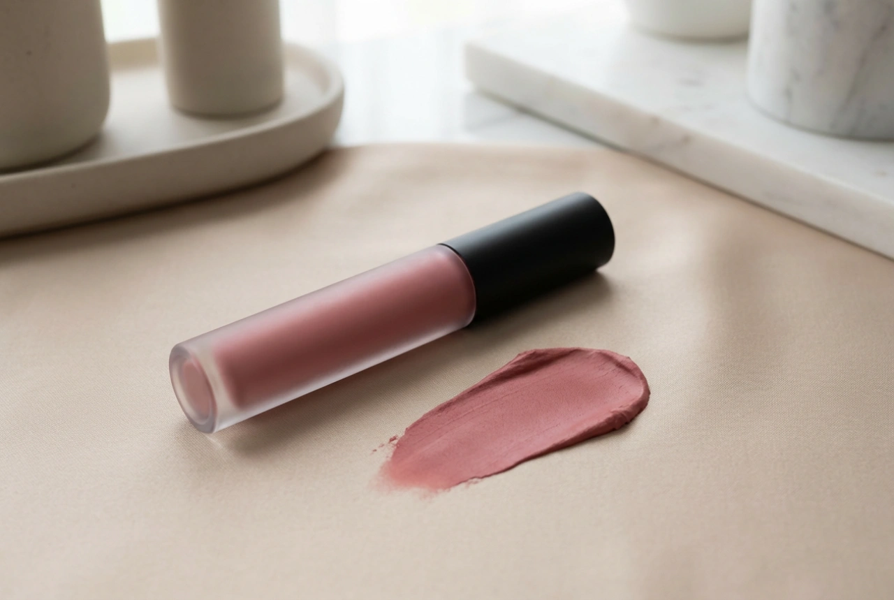 Labial líquido: cobertura uniforme, contorno y fijación sin resecar los labios